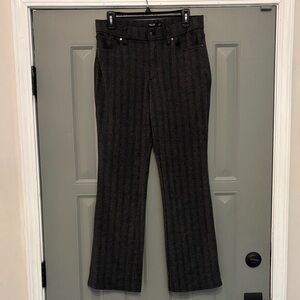 Simply Vera Vera Wang Black Striped Trousers
